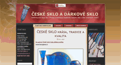 Desktop Screenshot of harryglass.cz